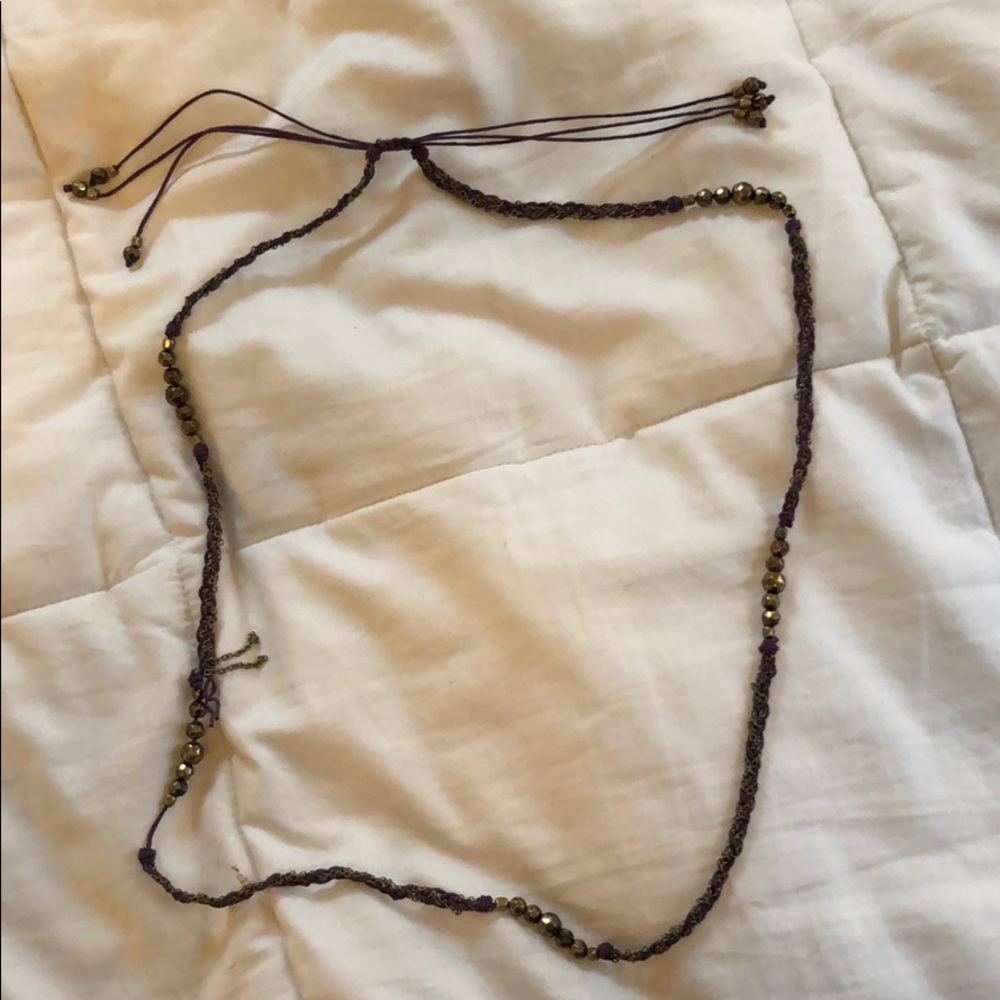 Purple necklace - Picture 2 of 3